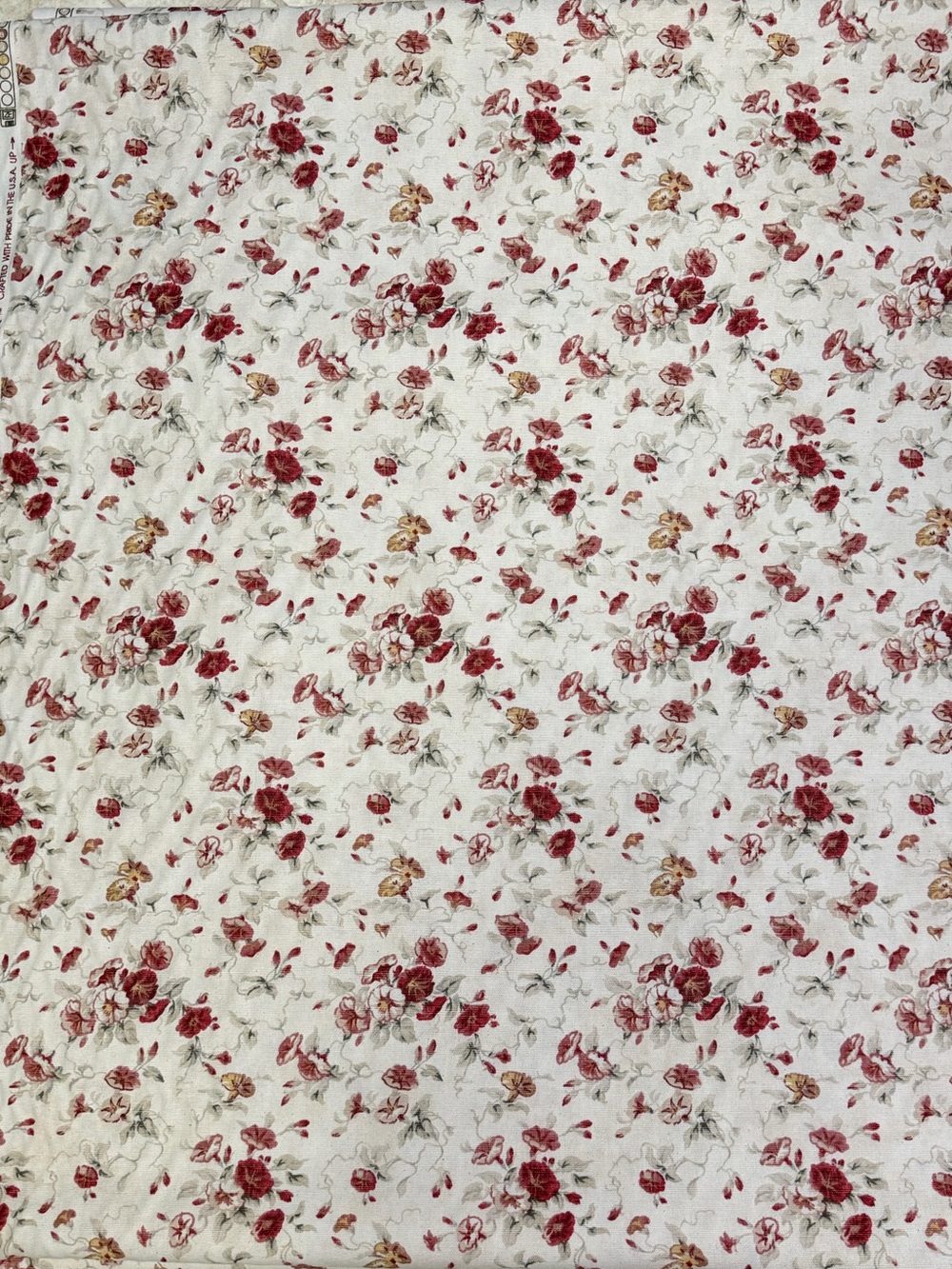 Waverly Fairhaven Vintage Cottagecore Home Decor Fabric Floral 56” x 6.75 Yards